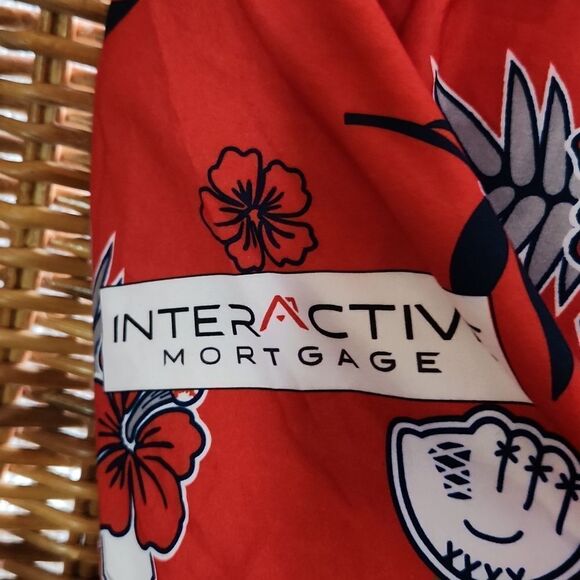 Los Angeles Anaheim Angel Hawaiian Aloha Shirt XL - Picture 4 of 6